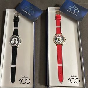 Disney Mickey & Minnie 100 Year Anniversary Special Edition Watch’s NEW In Box